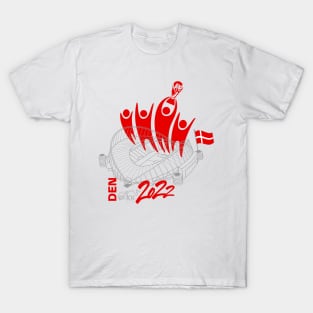 Denmark World Cup Soccer 2022 T-Shirt